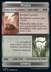 Wicked Role / Cursed Role // Emblem - On An Adventure Double-Sided Token